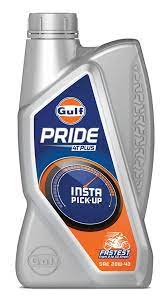 GULF OIL LUBRICANTS INDIA LTD 20W-40 Pride 4T Plus Oil for Bike (1 L)